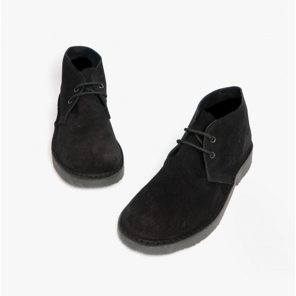 Black desert boots men best sale